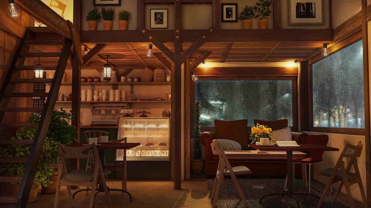 Rainy Jazz Cafe